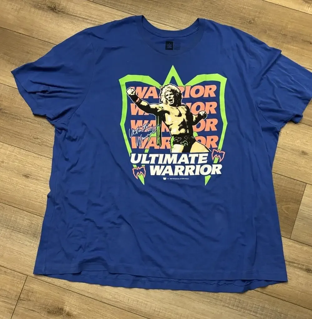 WWE Ultimate Warrior Wrestling T Shirt Size 4XL Always Believe Legends 2022